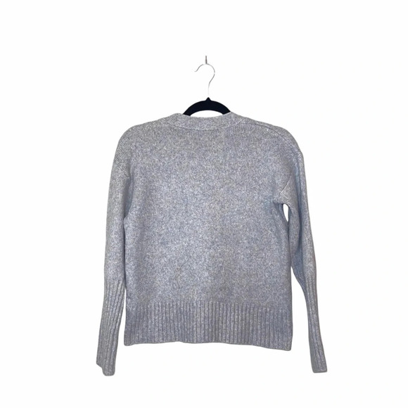 Rachel Zoe Light Purple Marled Button V-neck Sweater Cardigan Small Women’s - Picture 7 of 12